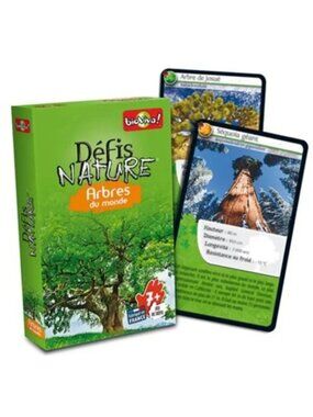 Bioviva Défis Nature - Arbres du Monde - French Card Game New Sealed Ages 7+